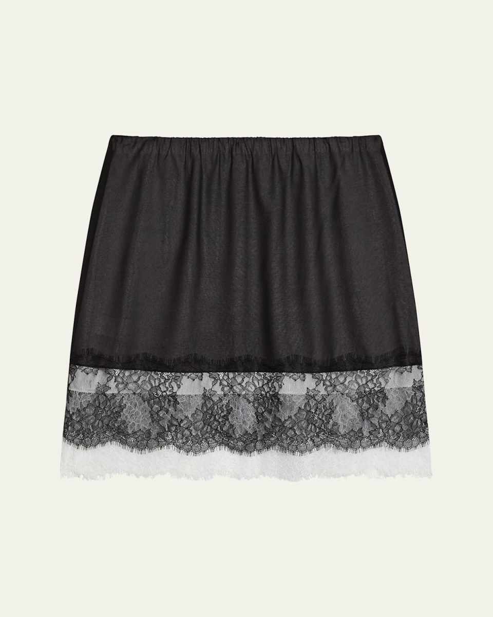 Lace Slip Skirt